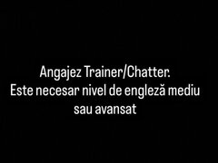 Trainer/chatter Videochat